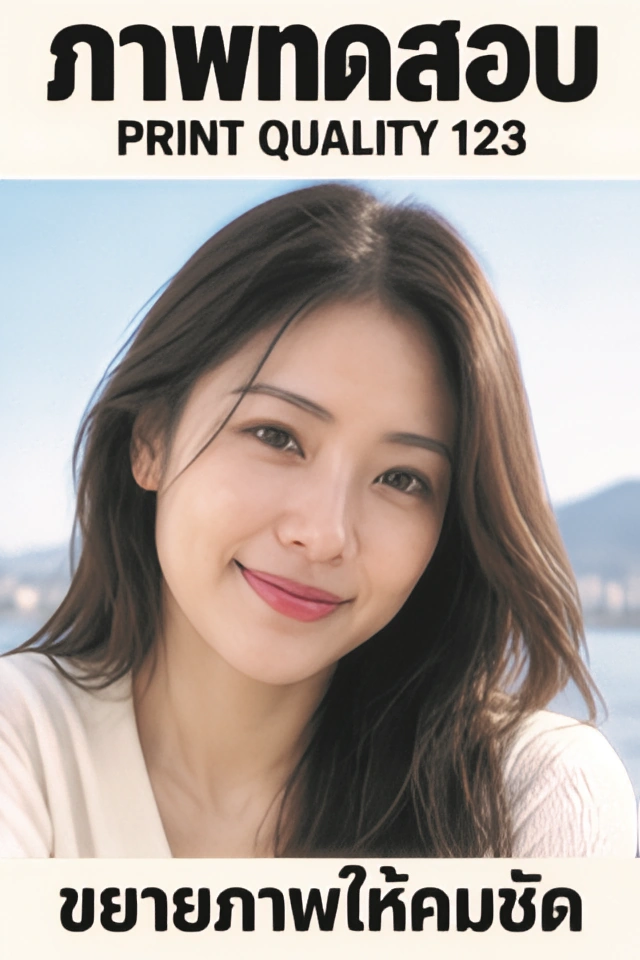 ภาพหลังขยายที่ผู้ใช้ให้มา 640 × 960 พิกเซล